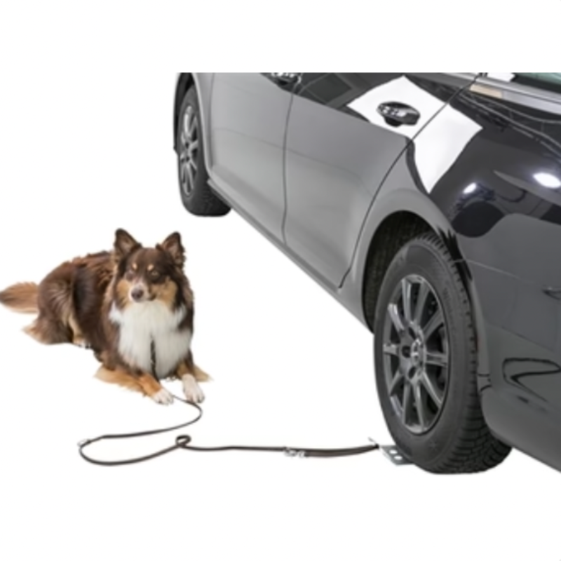 Platte zum Anleinen Grau 12X31 CM - myfurryfriends.de